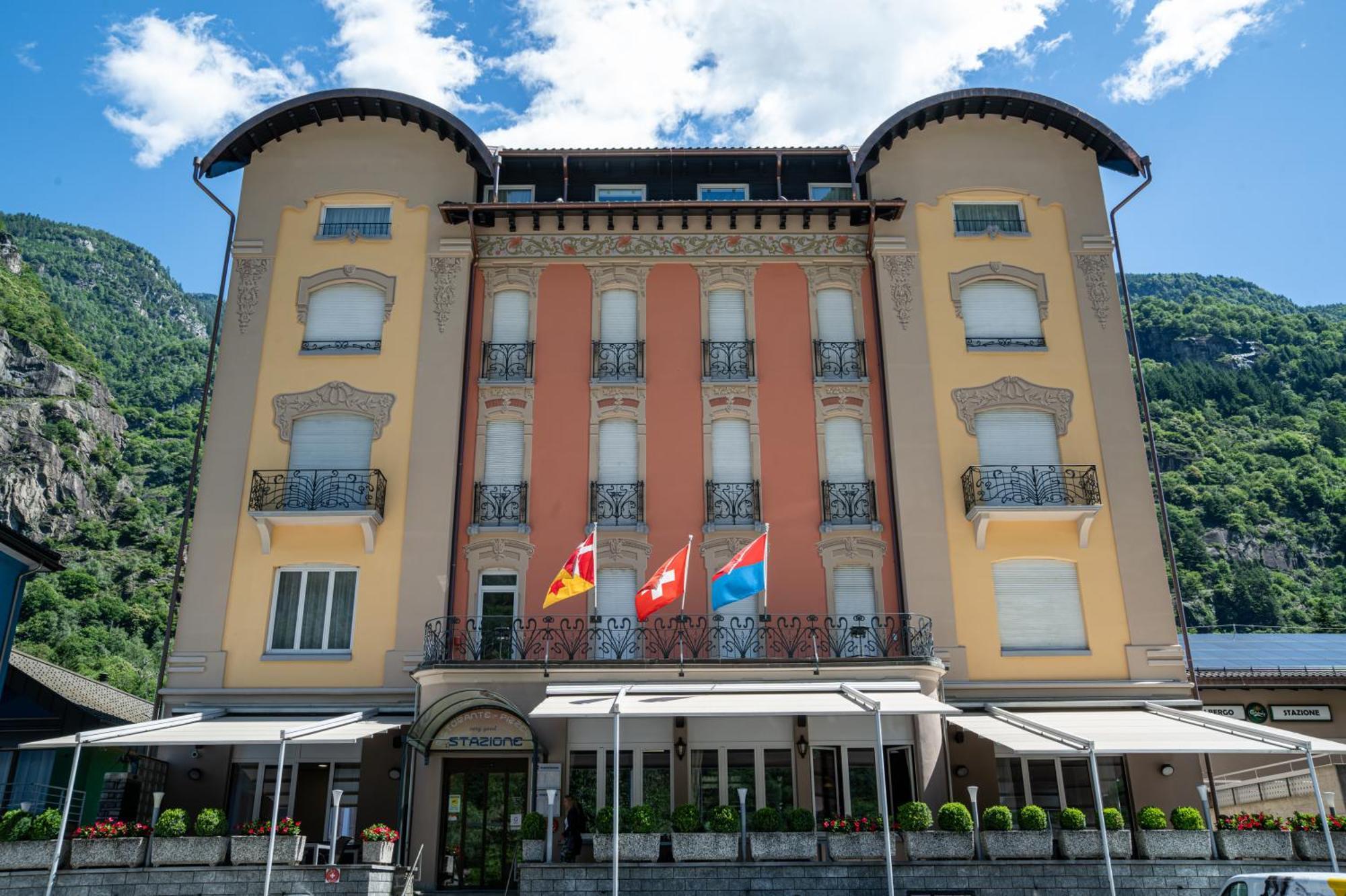 Albergo Stazione Bodio Kültér fotó